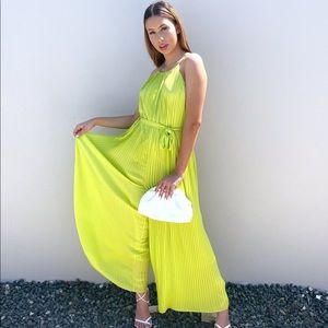 Lime jumpsuit